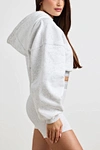 grey hoodie